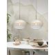 Pendule, Lustre suspendate - Pendul design decorativ Bologna gradient/alb