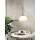 Pendule, Lustre suspendate - Pendul design decorativ Sapporo L sand/alb