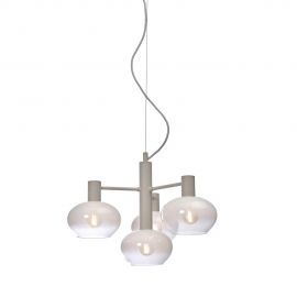 Pendule, Lustre suspendate - Lustra suspendata design decorativ Bologna 4L gradient/alb