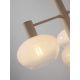 Pendule, Lustre suspendate - Lustra suspendata design decorativ Bologna 4L gradient/alb