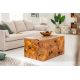 Masute Living - Masuta design unicat Square 90cm Teak