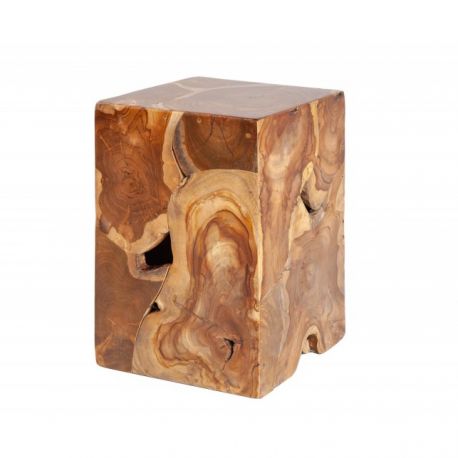Masute Living - Masuta design unicat Square 30cm Teak