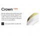 Pendule, Lustre suspendate - Lustra LED suspendata design circular Crown sp d80 alama