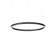 Pendule, Lustre suspendate - Lustra LED suspendata design slim Oracle d050 round 3000k dali negru