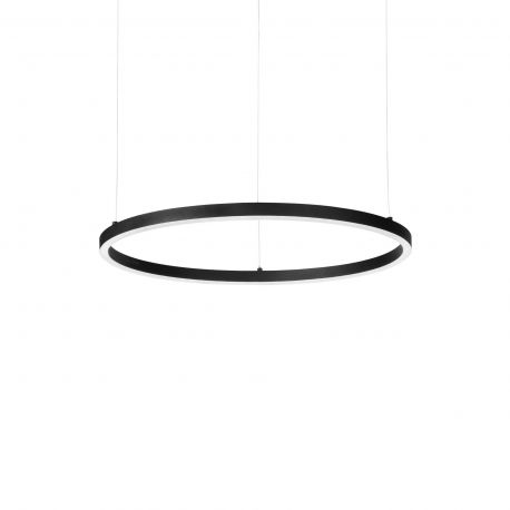 Pendule, Lustre suspendate - Lustra LED suspendata design slim Oracle d050 round 3000k dali negru
