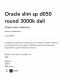 Pendule, Lustre suspendate - Lustra LED suspendata design slim Oracle d050 round 3000k dali negru
