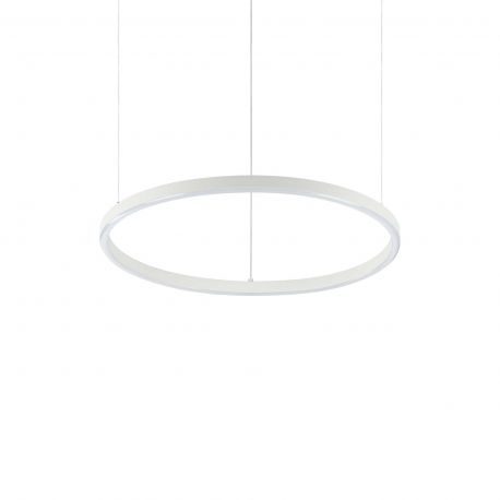 Pendule, Lustre suspendate - Lustra LED suspendata design slim Oracle d050 round 3000k dali alb