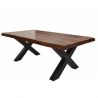 Masuta design industrial Amazonas X 110cm Sheesham