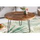 Masute Living - Masuta design industrial Mosaik 70cm Teak