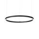 Pendule, Lustre suspendate - Lustra LED suspendata design slim Oracle d090 round 3000k dali negru