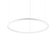 Pendule, Lustre suspendate - Lustra LED suspendata design slim Oracle d090 round 3000k dali alb