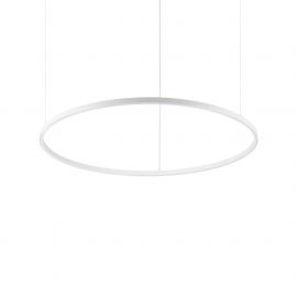 Pendule, Lustre suspendate - Lustra LED suspendata design slim Oracle d090 round 3000k dali alb