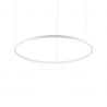 Lustra LED suspendata design slim Oracle d090 round 3000k dali alb