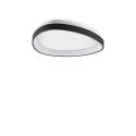 Plafoniera LED design circular GEMINI pl d042 on-off negru