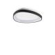 Plafoniere - Plafoniera LED design circular GEMINI pl d042 on-off negru