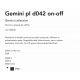 Plafoniere - Plafoniera LED design circular GEMINI pl d042 on-off alama