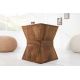 Masute Living - Masuta din lemn Pyramid 45cm Sheesham