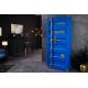 Biblioteci-Rafturi - Bar design unicat Container Globetrotter 180cm albastru