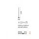 Lampadare - Lampadar/Lampa de podea LED design modern minimalist Look pt1 negru