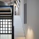Pendule, Lustre suspendate - Pendul LED design minimalist modern Ultrathin sp d100 round dali/push