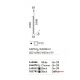 Pendule, Lustre suspendate - Pendul LED design minimalist modern Ultrathin sp d040 round dali/push