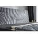 Paturi - Pat dublu din lemn de mango Scorpion 180x200cm, negru