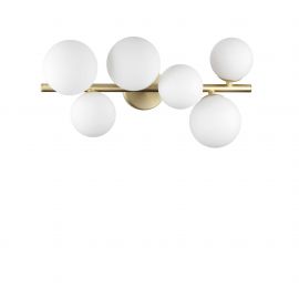 Lustre aplicate - Lustra aplicata design modern Perlage pl6 alama/alb