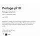 Lustre aplicate - Lustra aplicata design modern Perlage pl10 alama/alb