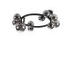 Lustre aplicate - Lustra aplicata design modern Perlage pl10 negru/fumuriu
