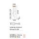 Pendule, Lustre suspendate - Lustra suspendata design modern Equinoxe sp6 alama/transparent