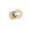 Aplica perete moderna stil minimalist Perlage ap1 amber