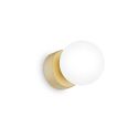 Aplica perete moderna stil minimalist Perlage ap1 amber/alb