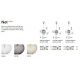 Pendule, Lustre suspendate - Lustra/Pendul modern design decorativ Net sp1 d34 alb
