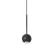Pendul LED stil minimalist Archimede sp sfera negru