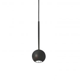 Pendule, Lustre suspendate - Pendul LED stil minimalist Archimede sp sfera negru