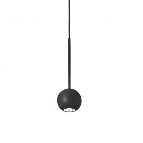 Pendule, Lustre suspendate - Pendul LED stil minimalist Archimede sp sfera negru
