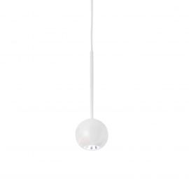 Pendule, Lustre suspendate - Pendul LED stil minimalist Archimede sp sfera alb