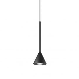 Pendule, Lustre suspendate - Pendul LED stil minimalist Archimede sp cono negru
