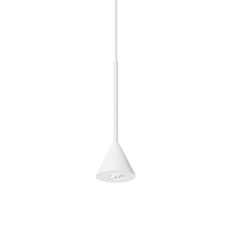 Pendule, Lustre suspendate - Pendul LED stil minimalist Archimede sp cono alb