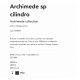 Pendule, Lustre suspendate - Pendul LED stil minimalist Archimede sp cilindro negru