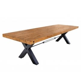 Mese dining - Masa design industrial Thor 300cm Pin maro vintage