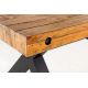 Mese dining - Masa design industrial Thor 300cm Pin maro vintage