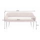 Banchete-Tabureti - Bancheta tapitata design modern Paris 160cm, champagner greige
