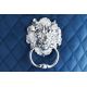 Scaune Bar - Scaun de bar stil baroc Castle Deluxe, albastru regal