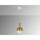 Pendule, Lustre suspendate - Pendul LED design modern Matices alb/auriu