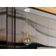 Pendule, Lustre suspendate - Pendul LED design modern Matices alb/auriu