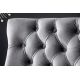 Banchete-Tabureti - Banca de bar stil baroc Castle Deluxe 165cm, gri