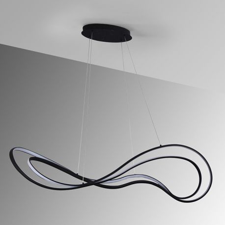 Pendule, Lustre suspendate - Lustra LED suspendata design modern circular Danza