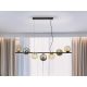 Pendule, Lustre suspendate - Lustra suspendata design modern Inoa fumuriu/chihlimbar