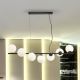 Pendule, Lustre suspendate - Lustra suspendata design modern Inoa negru/alb